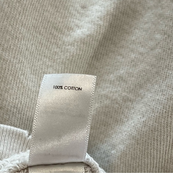 Unsubscribed Crew Neck Long Sleeve Be Kind Lightweight Distressed Sweatshirt S - Picture 2 of 16